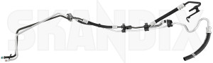 Pressure hose, Steering system without cooling coil 30741534 (1074531) - Volvo S40 (2004-), V50 - pressure hose steering system without cooling coil Genuine coil cooling drive for hand left lefthand left hand lefthanddrive lhd vehicles without