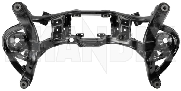 Axle carrier lower Section 31277892 (1074798) - Volvo XC90 (-2014) - ОЕ-Numbers: 30666856, 30714810, 30748968, 30760345, 31317957 - Keywords: axle carrier lower section axlecarrier axlemember crossmember member subframe Genuine lower section
