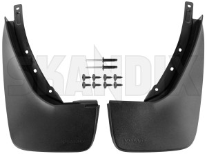 Mud flap rear Kit for both sides 31435991 (1075091) - Volvo XC60 (2018-) - mud flap rear kit for both sides Genuine addon add on both drivers for kit left material passengers rear right side sides with
