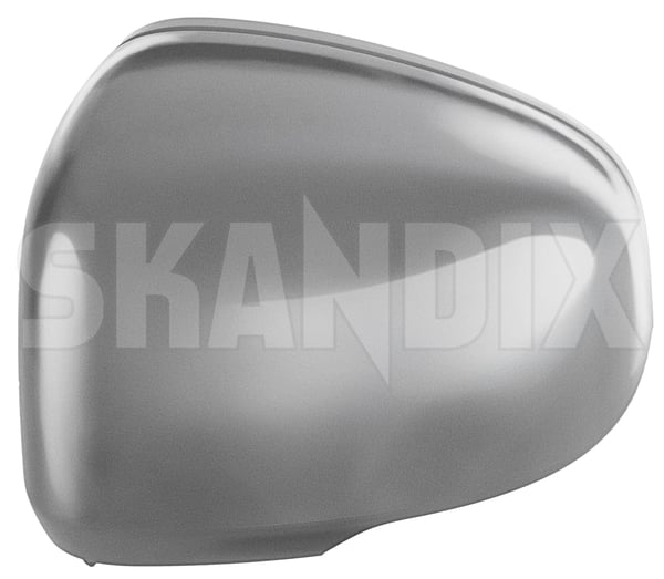 Cover cap, Outside mirror left osmium grey metallic 39847287 (1075263) - Volvo XC40/EX40 - Keywords: cover cap outside mirror left osmium grey metallic mirrorblinds mirrorcovers Genuine 714 grey left lf01 metallic osmium painted