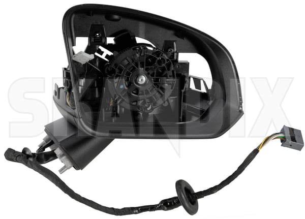 Outside mirror right 31477676 (1075297) - Volvo C40/EC40, XC40/EX40 - Keywords: outside mirror right Genuine 8d02 adjustment cover drive electric for glass hand indicator le01 left lefthand left hand lefthanddrive lhd mirror right sender thermo vehicles with without