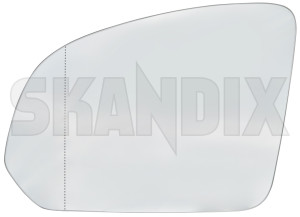 Mirror glass, Outside mirror left 31477511 (1075406) - Volvo C40, XC40/EX40 - mirror glass outside mirror left Genuine    8d01 8d02 8d05 c101 drive for hand ld01 left lefthand left hand lefthanddrive lhd vehicles
