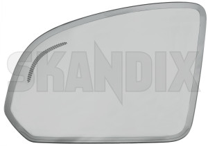 Mirror glass, Outside mirror left 31477519 (1075414) - Volvo C40, XC40/EX40 - mirror glass outside mirror left Genuine    8d07 8d08 c102 drive for hand ld01 left rhd right righthand right hand righthanddrive vehicles