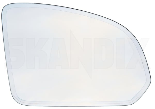 Mirror glass, Outside mirror right 31477523 (1075418) - Volvo C40/EC40, XC40/EX40 - Keywords: mirror glass outside mirror right Genuine 8d06 8d09 drive for hand le01 left lefthand left hand lefthanddrive lhd right vehicles