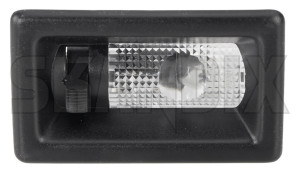 Interior light rear fits left and right 1342840 (1075732) - Volvo 700, 900, S90, V90 (-1998) - courtesy lamps dome lights interior light rear fits left and right Genuine and black bulb fits left rear right without