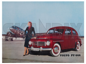 Poster Volvo PV444 Airport  (1075864) - Volvo universal, PV - picture poster volvo pv444 airport print Own-label 30 30cm 40 40cm airport cm pv444 volvo