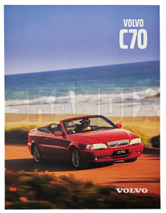 Volvo C 70 Cabrio Prospekt Brochure   2000-16  Seiten 