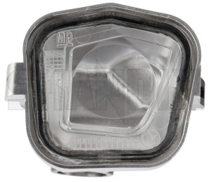 Lens, Outside mirror light right 13310250 (1076025) - Saab 9-5 (2010-) - lens outside mirror light right mirrorlamp mirrorlight snake lights Genuine light right with