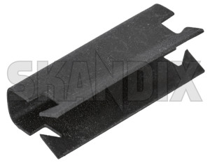 Clip, Windshield cowl panel front left 3514256 (1076566) - Volvo 700 - clip windshield cowl panel front left water drainage windscreen scuttle covers wiper mechanism covers Genuine clip front left metal