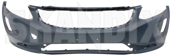 Bumper cover front primed to be painted 39825672 (1076752) - Volvo XC60 (-2017) - ОЕ-Numbers: 39796178, 39821547, 39825673, 39825681, 39825684, 39825686, 39826930, 39826932, 39826933, 39826934, 39826936, 39826937, 39826939, 39826940, 39826942, 39826943, 39826944, 39826945, 39826946, 39830478, 39830479, 39832900, 39833463, 39842011, 39842022, 39842024 - Keywords: bumper cover front primed to be painted front bumper skirts Own-label ae01 be cleaning except for front headlamp model painted primed rdesign r design system tj0c to vehicles without