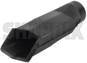Air Intake, Blower Synthetic material 666344 (1076873) - Volvo PV, P210 - air intake blower synthetic material cabin heater channel stud heater box intake heating interior fan Genuine material plastic synthetic