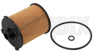 Oil filter Insert 32257032 (1076882) - Volvo S60 (2019-), S90 (2017-), XC40/EX40, XC60 (2018-), XC90 (2016-) - oil filter insert oilfilter Genuine elements filterelements insert seal with