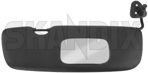 Sun visor left 9649815 (1078128) - Saab 900 (-1993) - sun visor left Genuine drive for left makeup mirror righthand right hand vehicles with