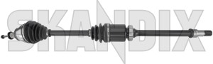 Drive shaft front right 36002894 (1078263) - Volvo S60, V60 (2011-2018), S80 (2007-), V70 (2008-) - drive shaft front right Own-label bearing front new part right with