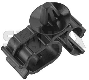 Clip 983669 (1078364) - Volvo S60, V60 (2011-2018), S80 (2007-), V70, XC70 (2008-), XC60 (-2017), XC90 (-2014) - clip staple clips Genuine cleaning harness hose hose  window wire