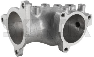 Air duct Intake collector - Throttle flap 1389654 (1078384) - Volvo 700, 900 - air duct intake collector  throttle flap air duct intake collector throttle flap air intake duct inlet intake intake manifold velocity stack Genuine      collector engines exhaust flap for gas intake recirculation throttle without