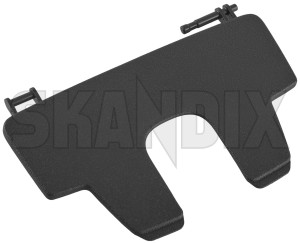 SKANDIX Shop Volvo Ersatzteile: Kofferraummatte schwarz (offblack)  Kunststoff 30734838 (1053305)