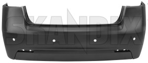 Bumper cover rear to be painted 32016172 (1078713) - Saab 9-3 (2003-) - bumper cover rear to be painted Genuine aid be exhaust for painted parking pipe rear to vehicles visible with without
