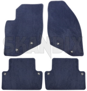 Floor accessory mats blue R-Type consists of 4 pieces 39892233 (1079085) - Volvo V70 P26 (2001-2007) - floor accessory mats blue r type consists of 4 pieces floor accessory mats blue rtype consists of 4 pieces Genuine 4 blue consists drive for four hand left lefthand left hand lefthanddrive lhd of pieces rtype r type vehicles