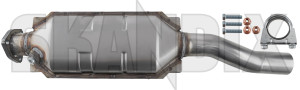 Catalytic converter 8602955 (1079138) - Volvo 700, 900 - catalyst catalytic converter catalytic convertor Own-label addon add on axle for material rigid vehicles with