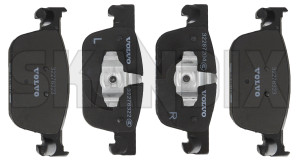 Brake pad set Front axle 32373174 (1079149) - Volvo S60, V60, V60 CC (2019-), S90, V90 (2017-), V90 CC, XC60 (2018-) - brake pad set front axle Genuine 17 17inch 322 322mm axle front inch mm rc01