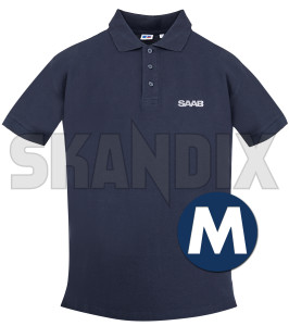 Polo Shirt SAAB M  (1079168) - Saab universal - polo shirt saab m polohemd poloshirt poloshirt  polo shirt shirt Original 1/2 12 1 2 aermellaenge baumwolle blau blauer dunkelblau dunkelblauer herren m saab tshirt t shirt