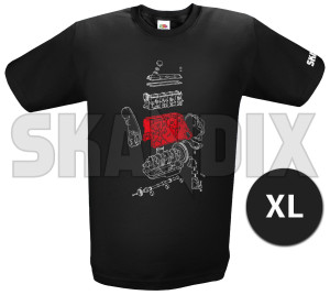 T-Shirt B200 / B230 - Redblock XL  (1079250) - Volvo universal - t shirt b200  b230  redblock xl tshirt b200 b230 redblock xl Own-label      /    1/2 12 1 2 arm b200 b230 black imprint redblock roundneck with xl