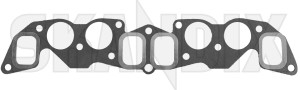 Gasket, Intake/ Exhaust manifold Performance 1378912 (1079261) - Volvo 140, P1800, P1800ES - 1800e gasket intake exhaust manifold performance gasket intakeexhaust manifold performance p1800e packning seal r-sport RSport R Sport      cylinderhead gasket intakeexhaust intake exhaust manifold performance