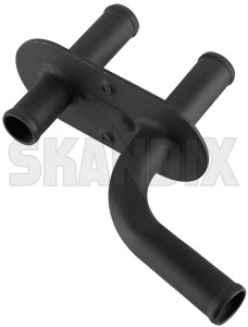 Execution of heating hose 3540548 (1079574) - Volvo 200 - adapter connecting pipe connection nipple execution of heating hose finish heating pipe interconnects line connection pipe pipe socket pipeline Genuine 