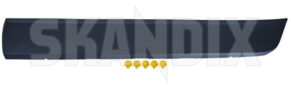 Trim moulding, Door rear left to be painted 39821489 (1079745) - Volvo XC60 (-2017) - Keywords: molding moulding trim moulding door rear left to be painted Genuine be left painted rear to tr01