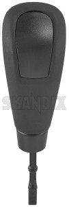 Gear Lever Synthetic material black 30622365 (1079918) - Volvo C30, C70 (2006-), S40, V50 (2004-) - gear lever synthetic material black shift knob Genuine black material part plastic standard synthetic