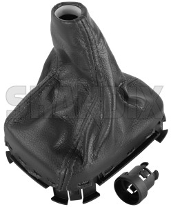 Gear lever gaiter charcoal 30651393 (1080059) - Volvo S80 (-2006) - gear lever gaiter charcoal selector gaiter shift stick collar shifter boot Genuine charcoal