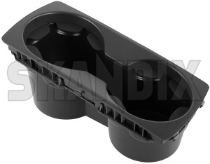 SKANDIX Shop Volvo Ersatzteile: Getränkehalter Tunnelkonsole schwarz  (offblack) 30766365 (1080102)