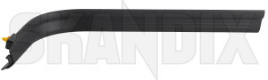 Sill plate Passengers side Sill plate inner front right 39994578 (1080120) - Volvo C30, S40 (2004-), V50 - sill plate passengers side sill plate inner front right Genuine offblack  offblack  53j1 5dsp 5x7x black front inner passengers plate right side sill