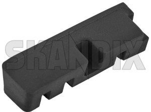 Sealing strip, Body Load carrier right Roof section 30796007 (1080154) - Volvo V70 P26, XC70 (2001-2007) - sealing strip body load carrier right roof section Genuine carrier load part right roof rubber section single