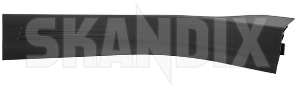 Interior panel Sill rear left black (offblack) 39878437 (1080282) - Volvo S40 (2004-), V50 - ОЕ-Numbers: 39994580 - Keywords: interior panel sill rear left black offblack interior panel sill rear left black offblack Genuine offblack offblack 5x7x black clip left plate rear sill with