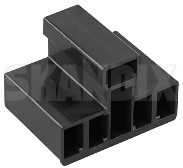 Plug housing 1234066 (1080584) - Volvo 200 - Keywords: plug housing Genuine 5 5terminal air conditioner for terminal vehicles with