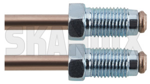 Brake lines right Front axle Rear axle 7250335 (1080651) - Saab 95 - brake lines right front axle rear axle Own-label cunifer  cunifer       axle connector coppernickeliron copper nickel iron cunifer front kunifer rear right