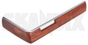 Trim moulding, Dashboard wooden decor 3540302 (1080713) - Volvo 200 - molding trim moulding dashboard wooden decor Genuine decor drive for hand left lefthand left hand lefthanddrive lhd outer vehicles wooden