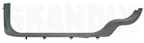 Interior panel Sill front right granite 9195822 (1080778) - Volvo S80 (-2006) - Keywords: interior panel sill front right granite Genuine 8x41 front granite plate right sill