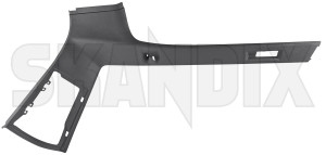 Interior, lining trunk grey 9421675 (1080780) - Volvo 850 - interior lining trunk grey load compartment lining side panels trunk covers trunk linings Genuine grey left