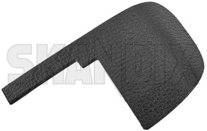 Cover, Seat mounting 9199859 (1080795) - Volvo S60 (-2009), S80 (-2006), V70 P26, XC70 (2001-2007) - cover seat mounting Genuine offblack  offblack  black drive drivers for hand left lefthand left hand lefthanddrive lhd rear seat seats vehicles