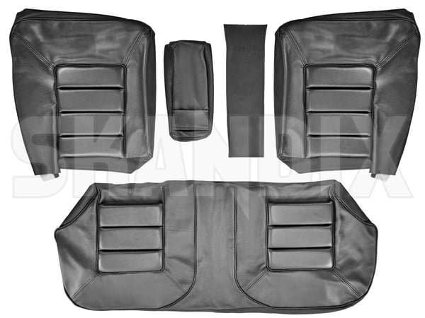 Upholstery Rear seat black for the entire back seat  (1080813) - Volvo 164 - Keywords: upholstery rear seat black for the entire back seat Own-label back backseats bench black entire fond for rear rearbench rearseats seat seats the