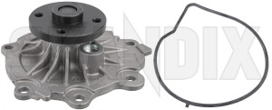 Water pump 31293303 (1080874) - Volvo S60, V60 (2011-2018), S80 (2007-), V70 (2008-), XC60 (-2017), XC70 (2008-) - cooling pumps engine coolant pumps water pump Own-label      block bolts engine guide pump screws seal water with without