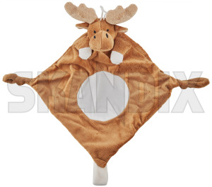 Soft toy Comforter Elk  (1080952) - universal  - soft toy comforter elk Own-label 0years 0 ˚c 30 30˚c ab comforter elk lightbrown light brown moose polyester years