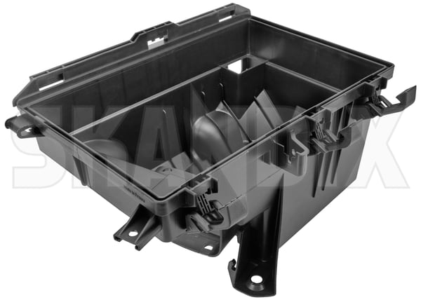 Airfilter housing 8649674 (1081507) - Volvo S60 (-2009), S80 (-2006), V70 P26 (2001-2007), XC70 (2001-2007) - Keywords: airfilter housing Genuine lower section