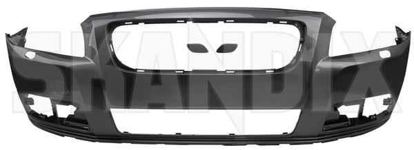 Bumper cover front painted titanium grey pearl 39883970 (1081621) - Volvo V70 (2008-) - Keywords: bumper cover front painted titanium grey pearl front bumper skirts Genuine 455 cleaning for front grey headlamp painted pearl system titanium vehicles with