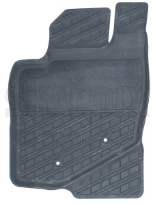 Floor accessory mat, single Rubber grey front left 39998290 (1082116) - Volvo S60 (-2009) - floor accessory mat single rubber grey front left Genuine 9i0c 9x7x bowl drive for front grey hand left lefthand left hand lefthanddrive lhd mat rubber vehicles