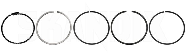 Piston ring kit 2nd Oversize 7520539 (1082392) - Saab 900 (-1993), 9000 - Keywords: piston ring kit 2nd oversize Genuine Hedin Saab Parts 1 1mm 2nd for kit mm oversize piston