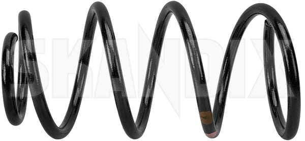 Suspension spring Front axle 31406570 (1082439) - Volvo V40 (2013-) - ОЕ-Numbers: 31340855, 31387508 - Keywords: suspension spring front axle Genuine 2 7709 additional axle front info info note pieces please